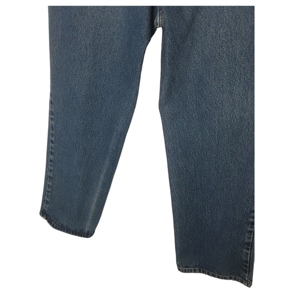 Carhartt Jeans Mens 38X30 Relaxed Fit Straight Leg Medium Wash Denim Blue - Picture 7 of 13